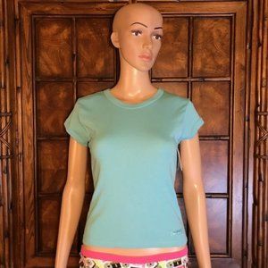 NAUTICA BLUE 100% Cotton Aqua Sleep Shirt